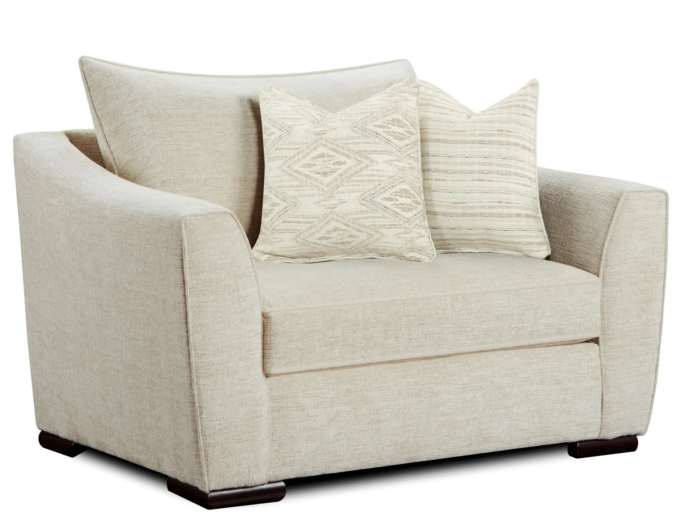 Vibrant Vision Oatmeal 95" Sofa 9770 (Includes pillows) 2 Vibrant Vision Oatmeal 95" Sofa 9770 (Includes pillows)