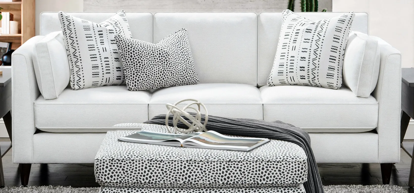 Winston Salt 87" Sofa 17-00 (Performance fabric) 1 Winston Salt 87" Sofa 17-00 (Performance fabric)