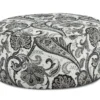 Abby Road 39" Round Cocktail Ottoman - 140  (performance fabric)