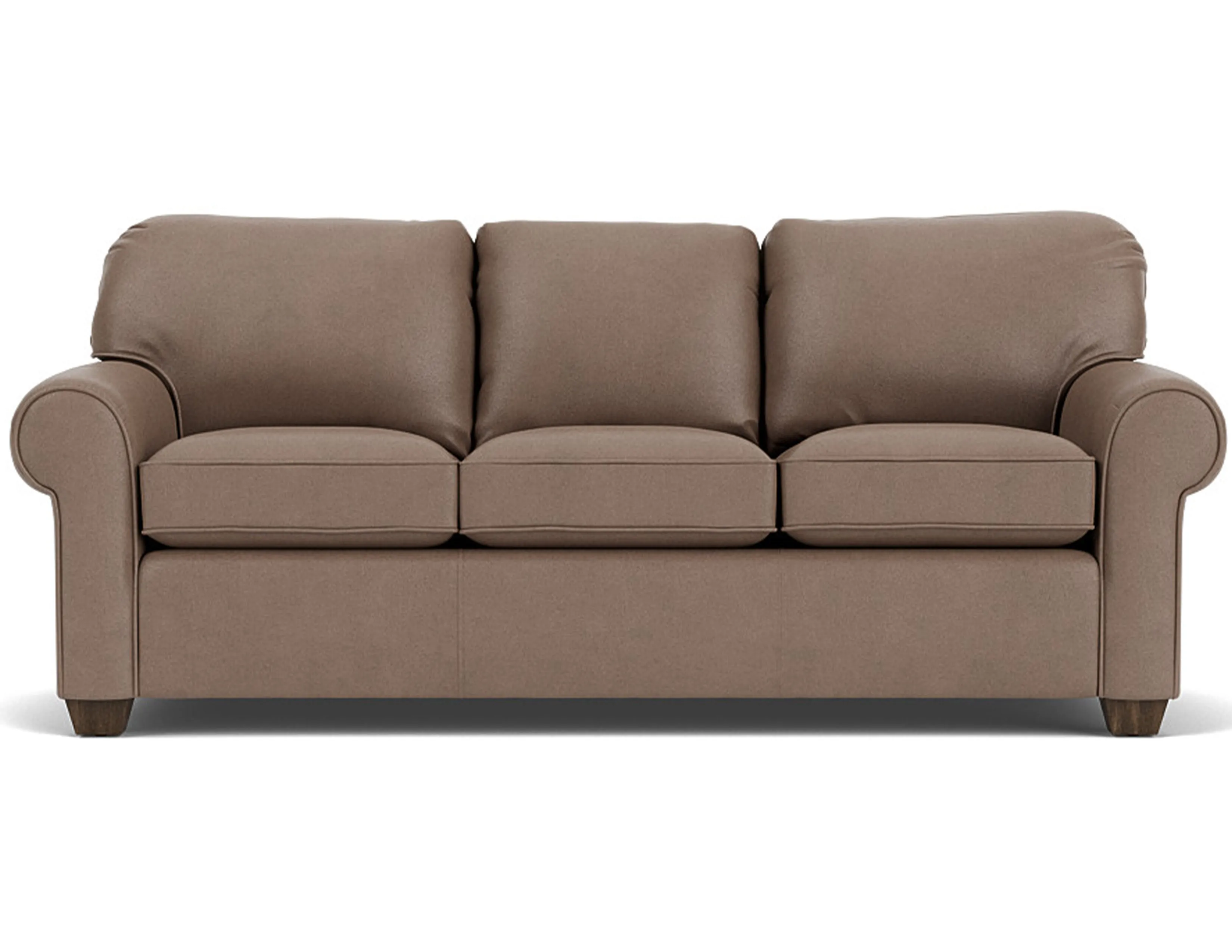 Thornton Leather 77" or 86" Stationary Sofa (Leather Choices) 1 Thornton Leather 77" or 86" Stationary Sofa (Leather Choices)