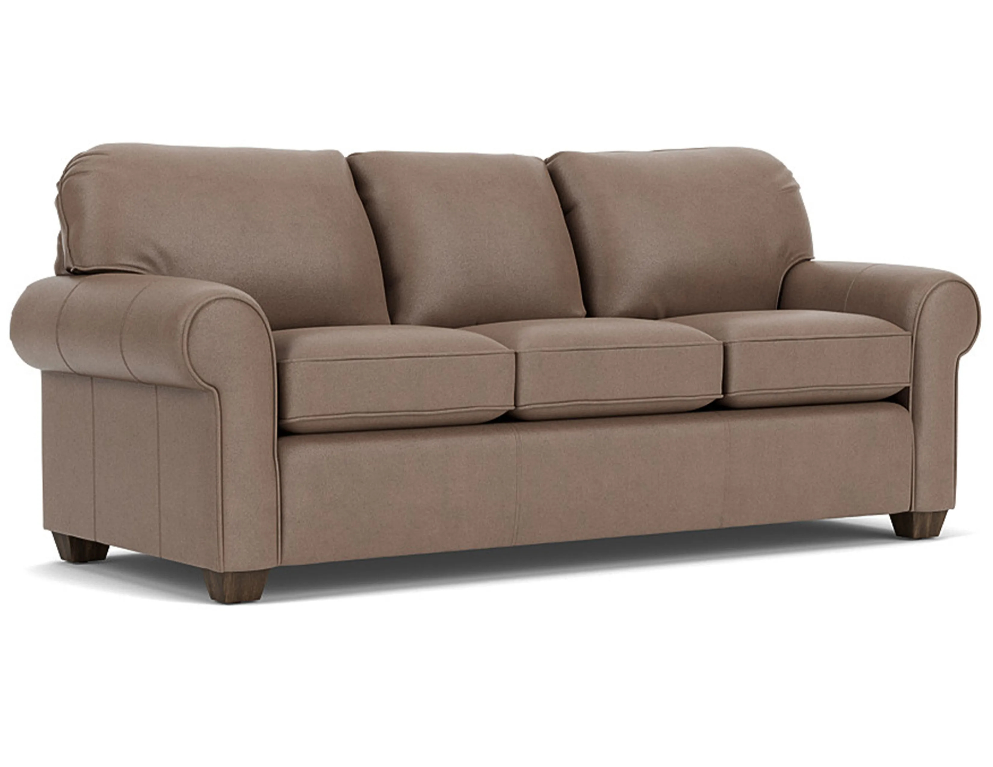 Thornton Leather 77" or 86" Stationary Sofa (Leather Choices) 2 Thornton Leather 77" or 86" Stationary Sofa (Leather Choices)