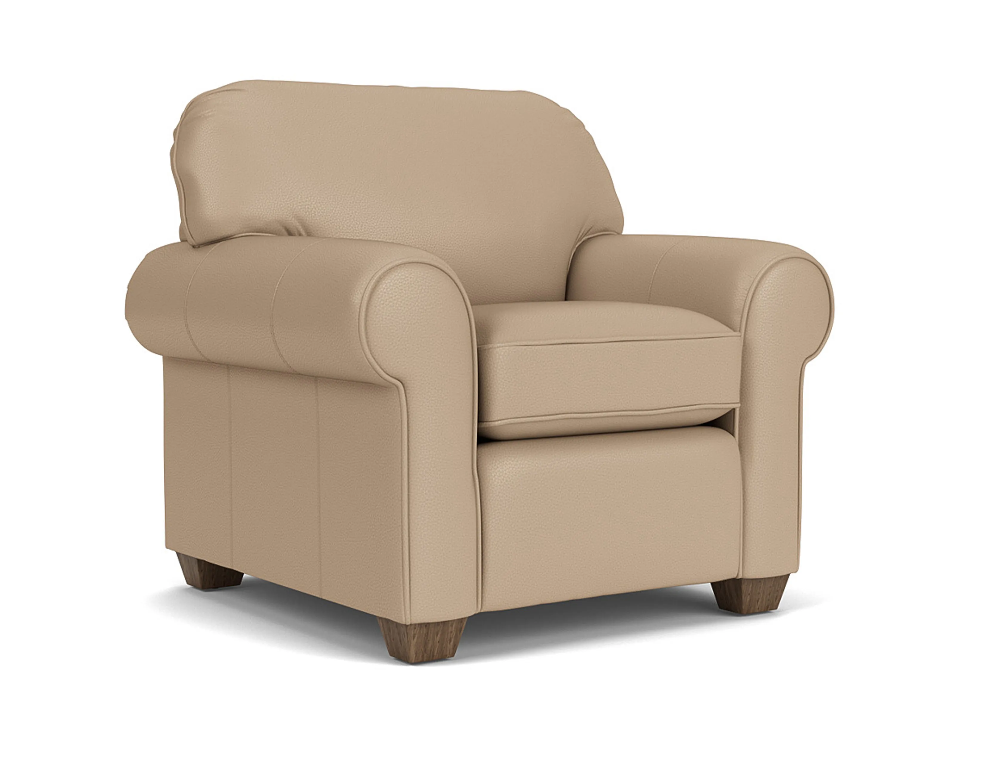 Thornton Leather 77" or 86" Stationary Sofa (Leather Choices) 8 Thornton Leather 77" or 86" Stationary Sofa (Leather Choices)