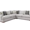 Alton Silver Three Piece Stationary Sectional - 2000