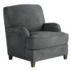 Bella Asphalt Accent Chair 	01-02-C (swivel glider available)
