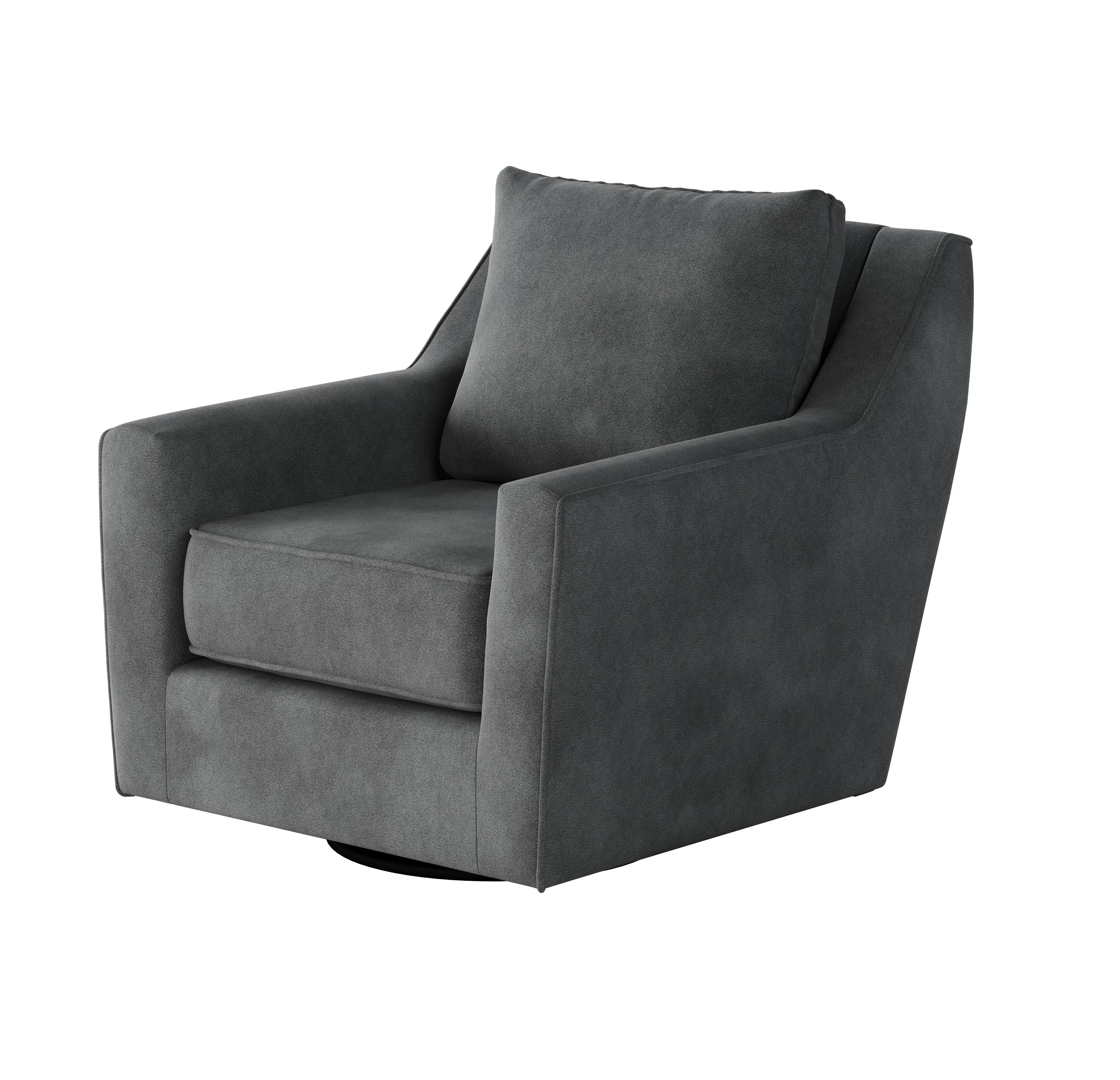 Bella Asphalt Accent Chair 01-02-C (swivel glider available) 4 Bella Asphalt Accent Chair 01-02-C (swivel glider available)