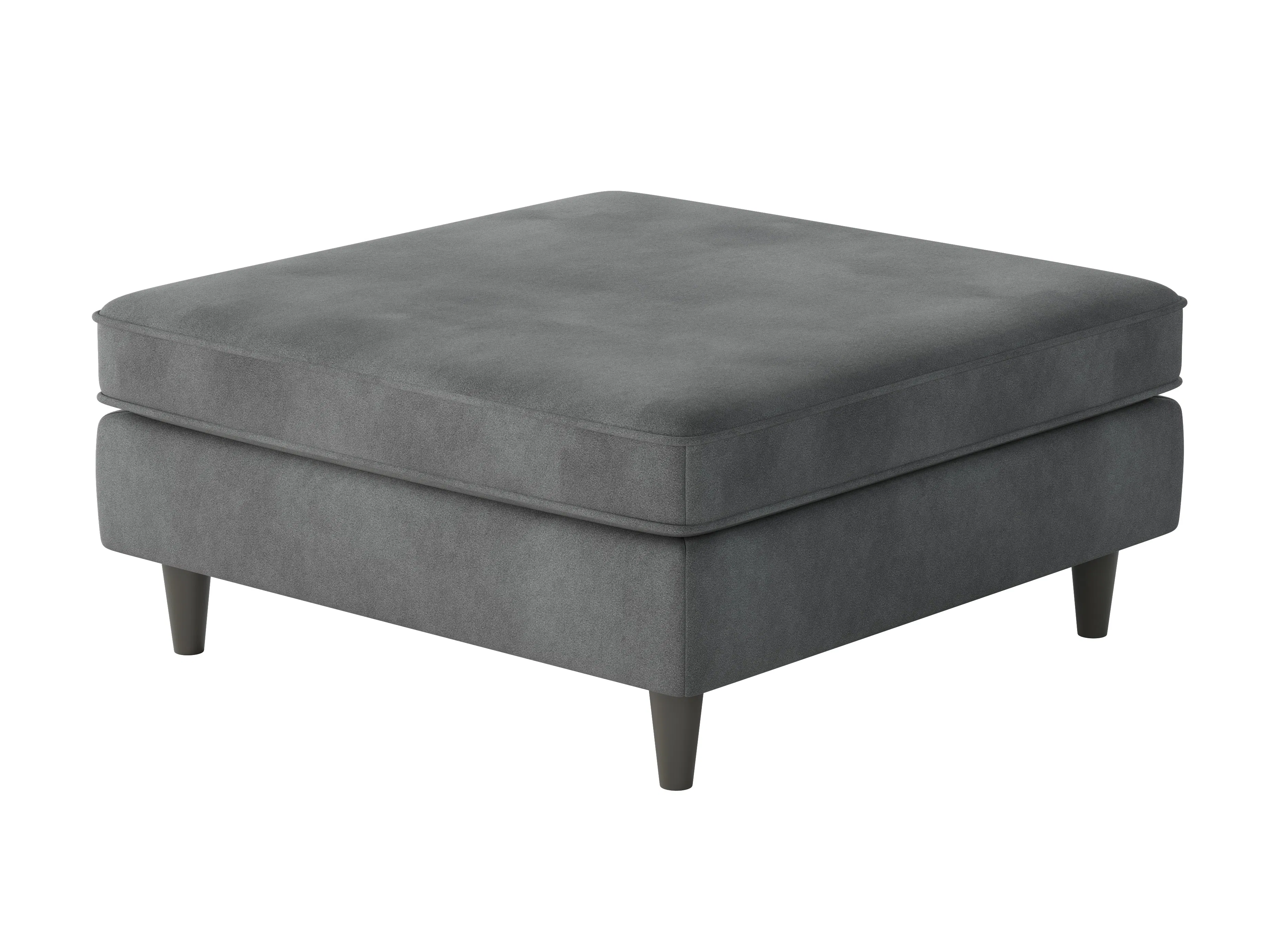Bella Asphalt Cocktail Ottomans (square - round - rectangular) your choice 3 Bella Asphalt Cocktail Ottomans (square - round - rectangular) your choice