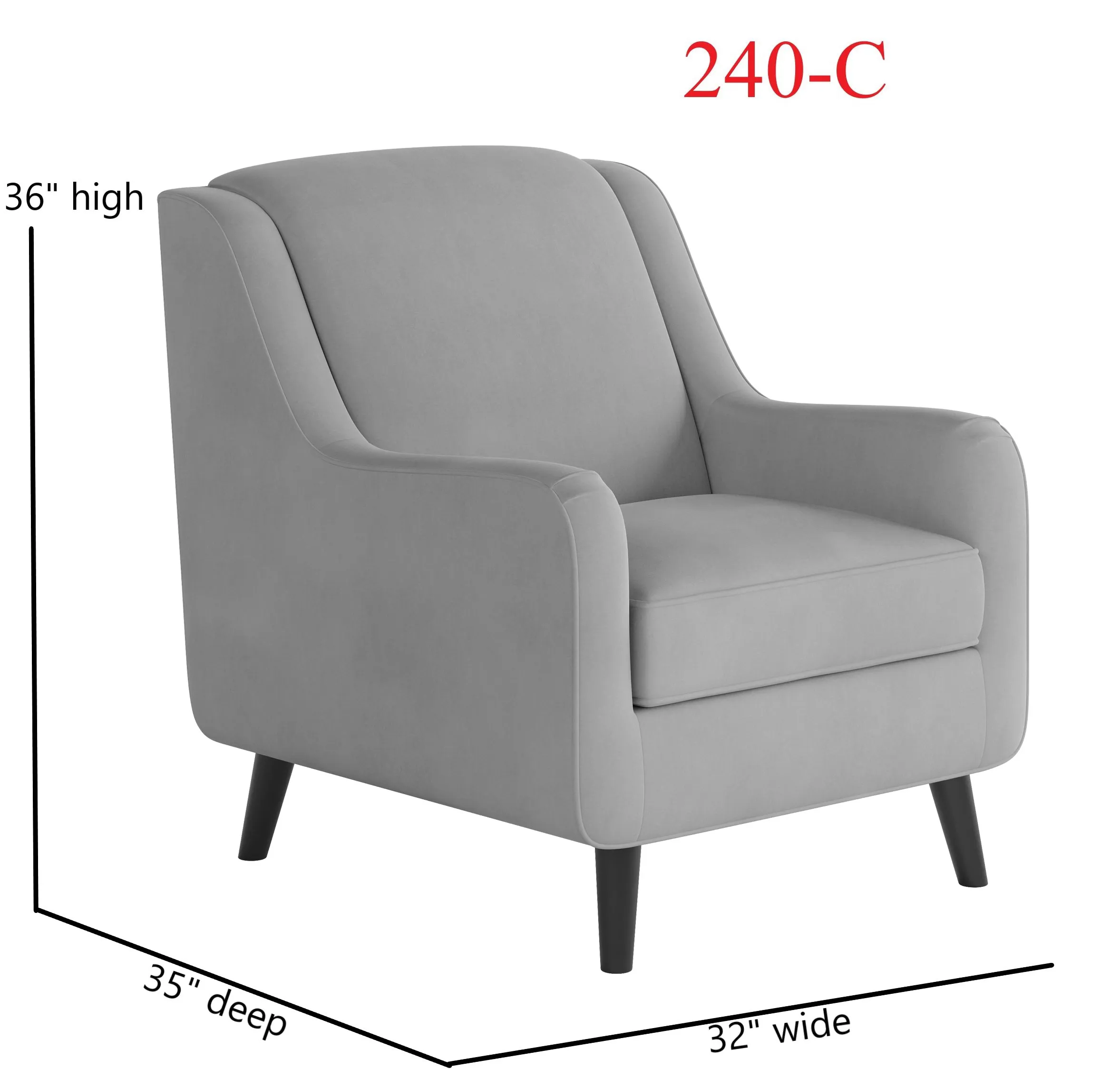 Bella Blush Accent Chair (eight styles available) 7 Bella Blush Accent Chair (eight styles available)