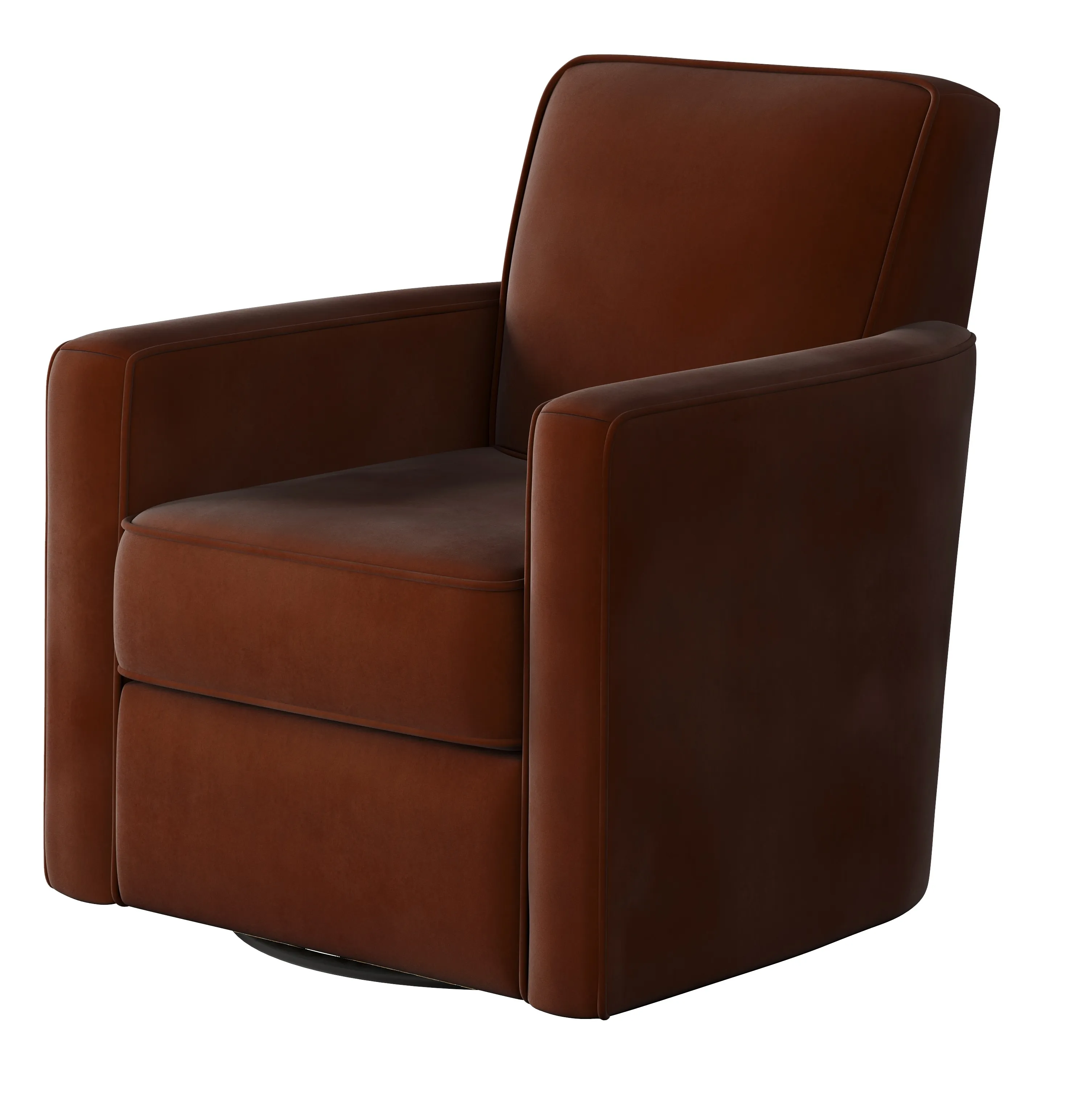 Bella Burnt Orange Swivel Glider Chairs (four styles available) 5 Bella Burnt Orange Swivel Glider Chairs (four styles available)
