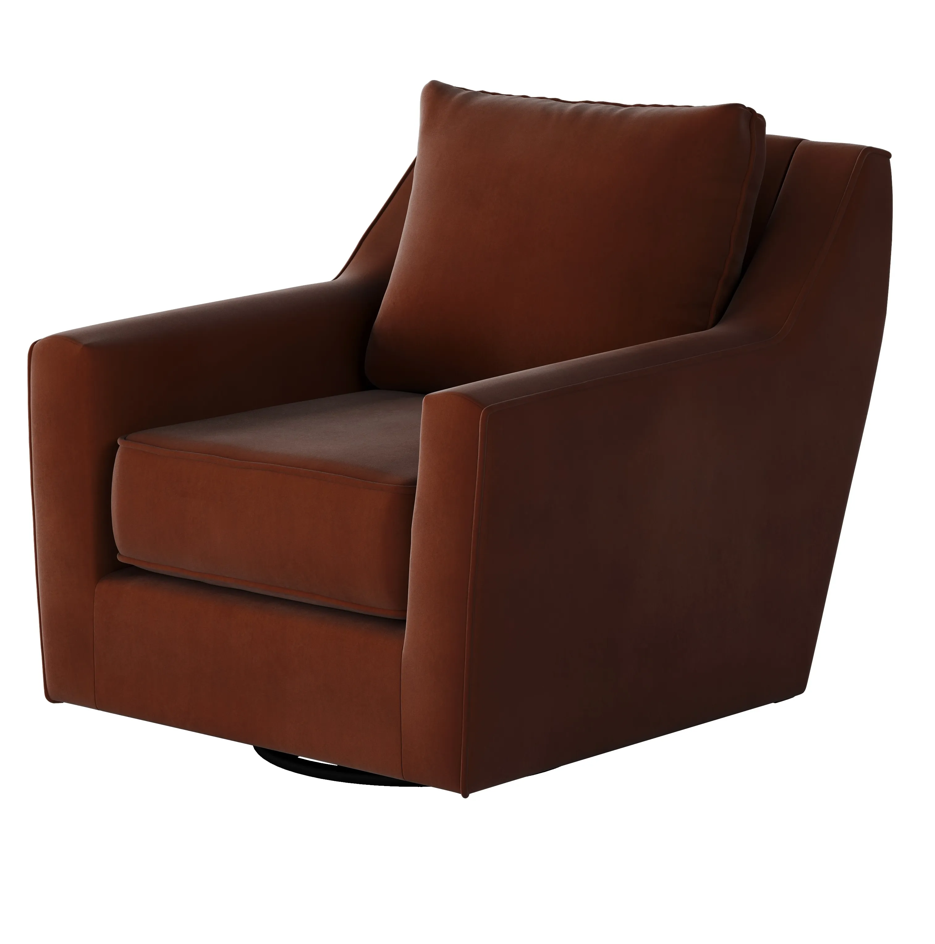 Bella Burnt Orange Swivel Glider Chairs (four styles available) 7 Bella Burnt Orange Swivel Glider Chairs (four styles available)