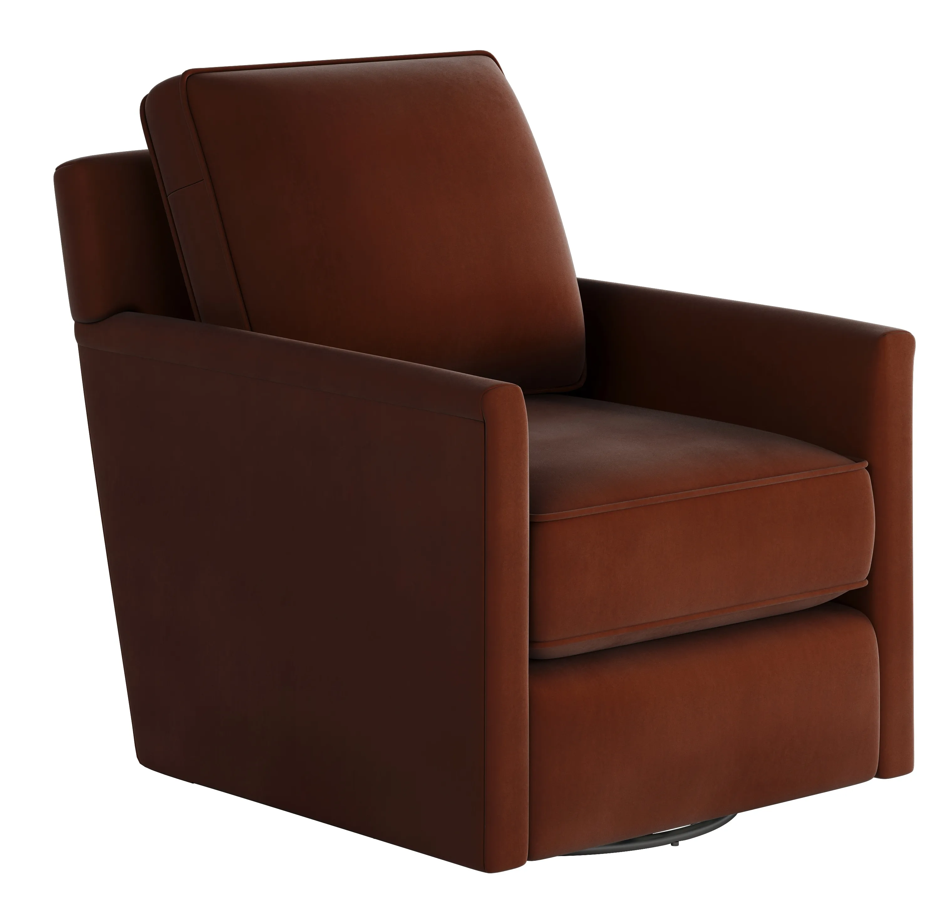 Bella Burnt Orange Swivel Glider Chairs (four styles available) 8 Bella Burnt Orange Swivel Glider Chairs (four styles available)