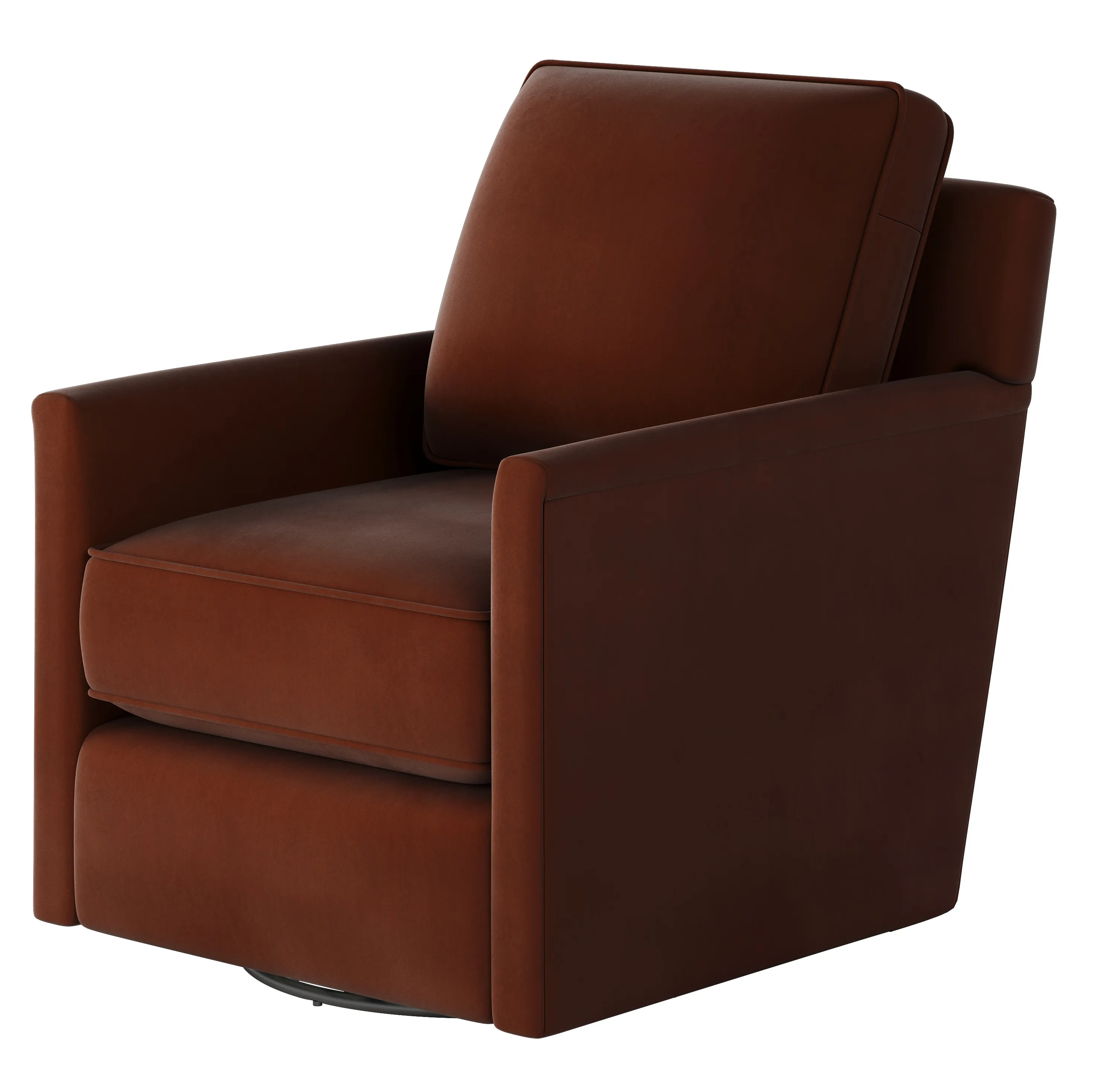 Bella Burnt Orange Swivel Glider Chairs (four styles available) 9 Bella Burnt Orange Swivel Glider Chairs (four styles available)