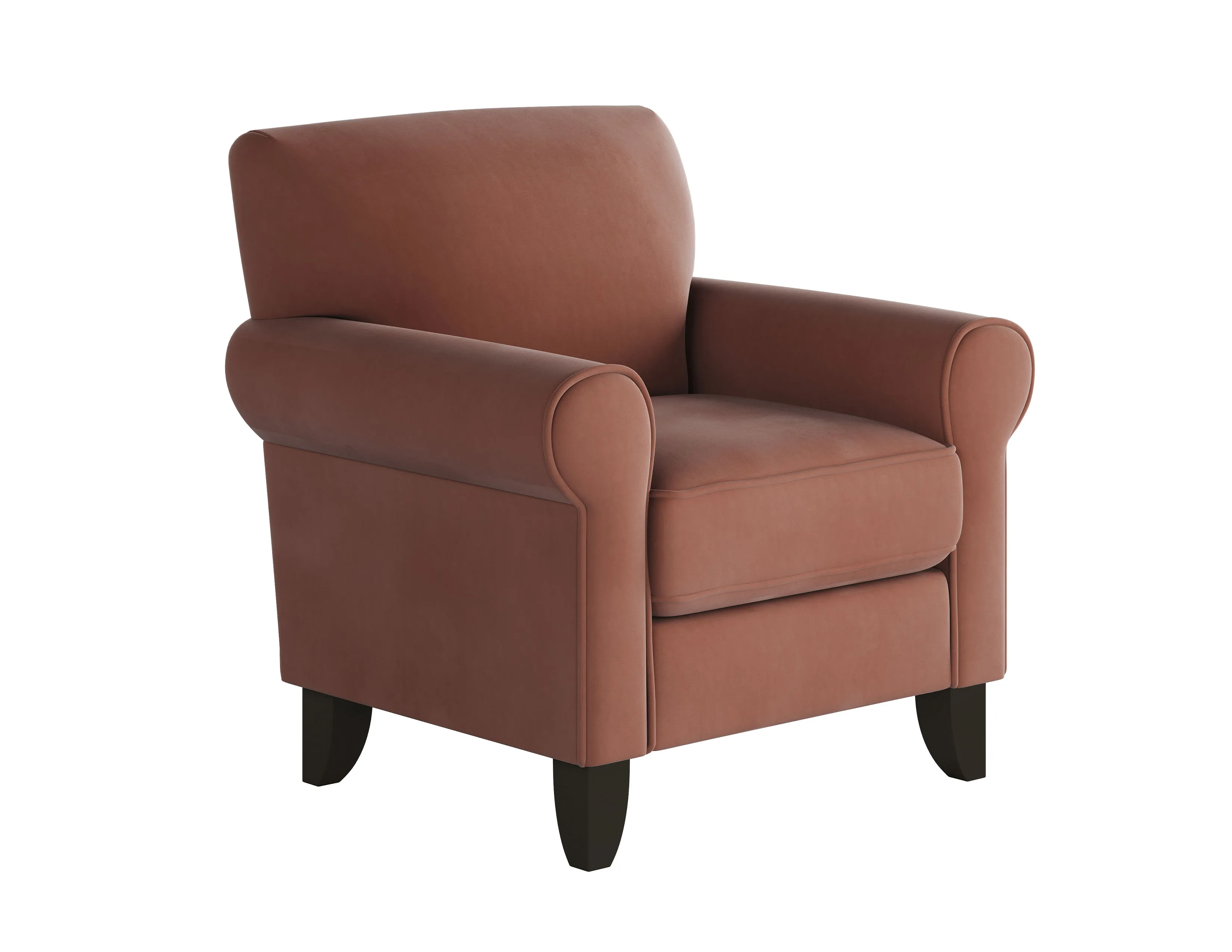 Bella Rosewood Accent Chair - 512-C 1 Bella Rosewood Accent Chair - 512-C