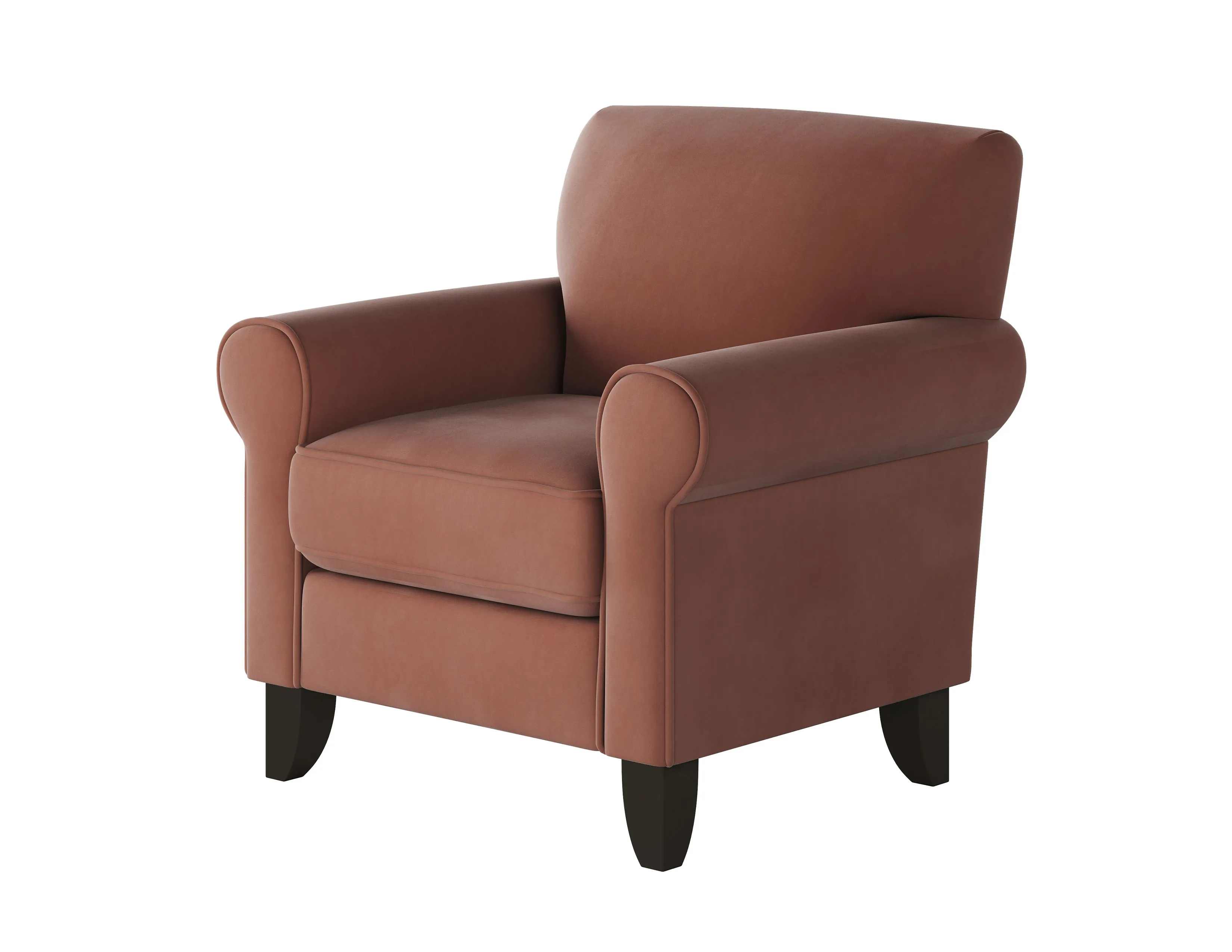 Bella Rosewood Accent Chair - 512-C 2 Bella Rosewood Accent Chair - 512-C