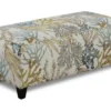 Coral Reef Rectangular Caribbean 24" x 49" Cocktail Ottoman - 100 12 Coral Reef Rectangular Caribbean 24" x 49" Cocktail Ottoman - 100