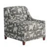 Doggie Graphite Accent Chair - 552-C 6 Doggie Graphite Accent Chair - 552-C