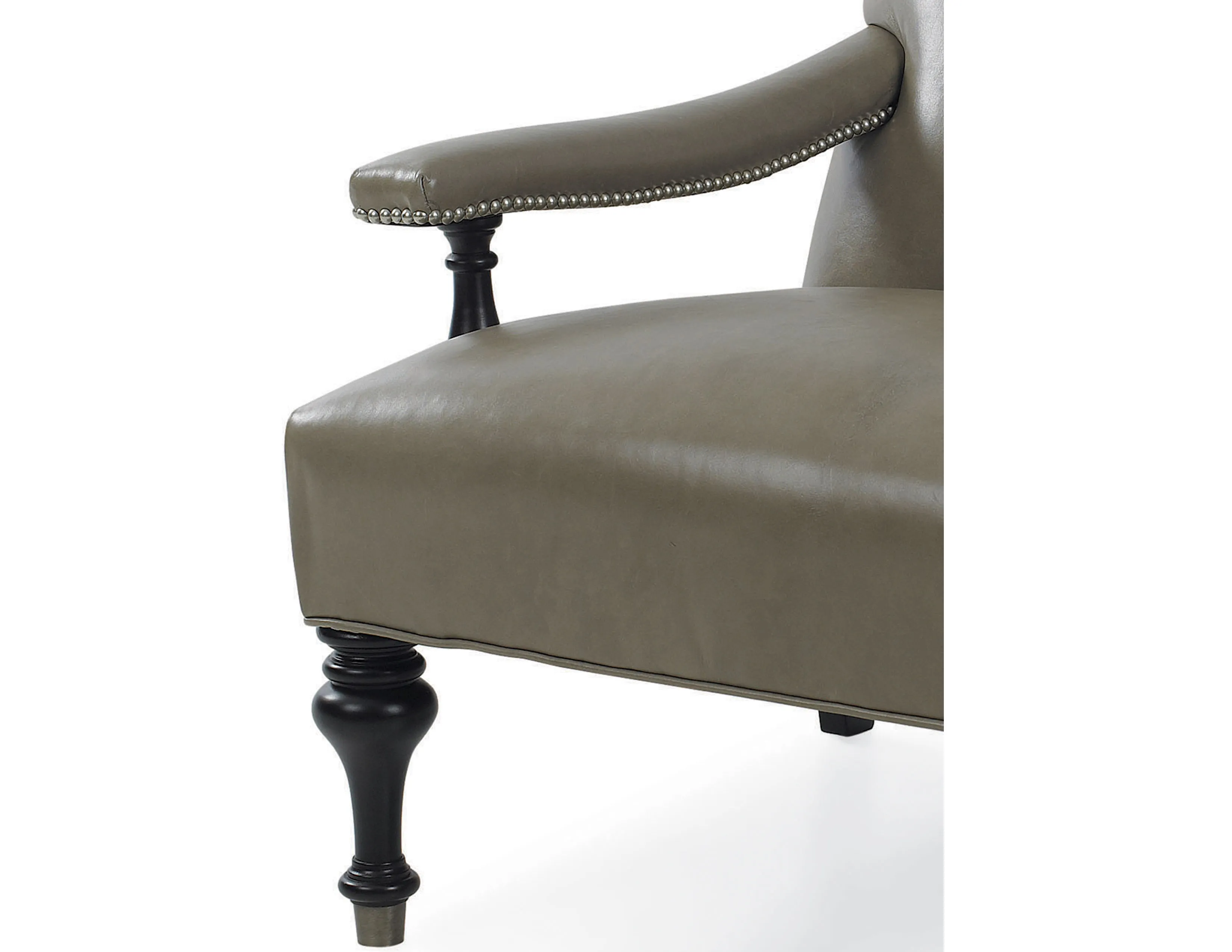 Aledo Leather High Leg Chair (+45 leathers) 3 Aledo Leather High Leg Chair (+45 leathers)