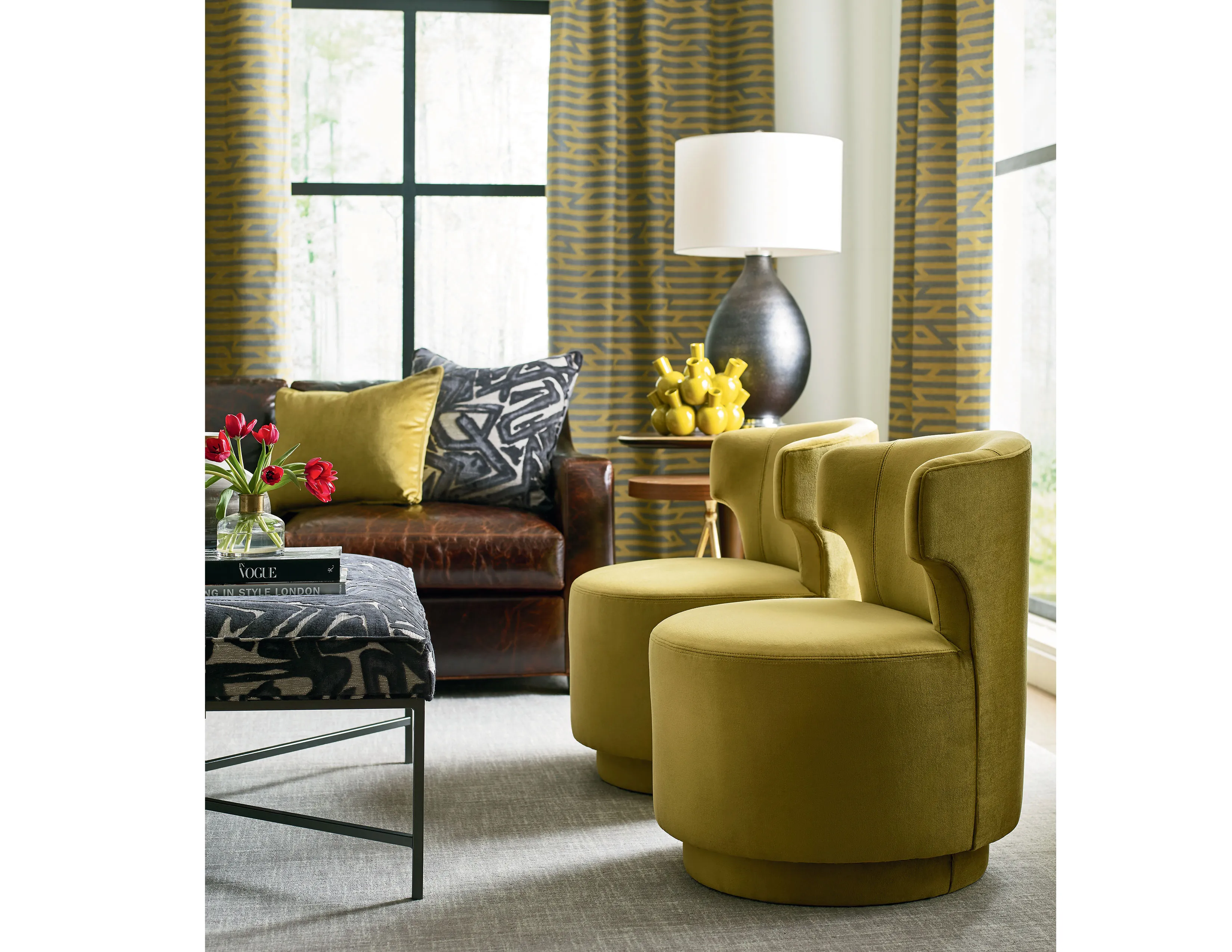 Vixen 49" Square Cocktail Ottoman (+75 fabrics) 5 Vixen 49" Square Cocktail Ottoman (+75 fabrics)