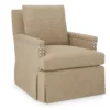 Clara Nail Head Chair - Swivel Available (+75 fabrics)