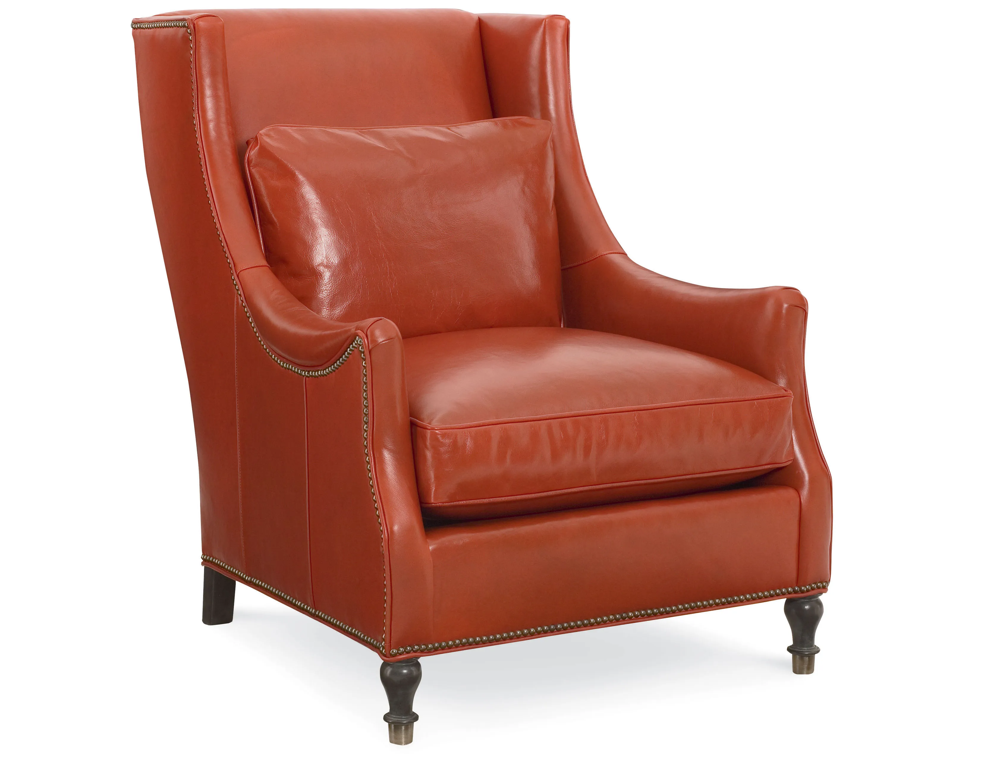Gaston Nail Head Wing Chair (+75 fabrics) 3 Gaston Nail Head Wing Chair (+75 fabrics)