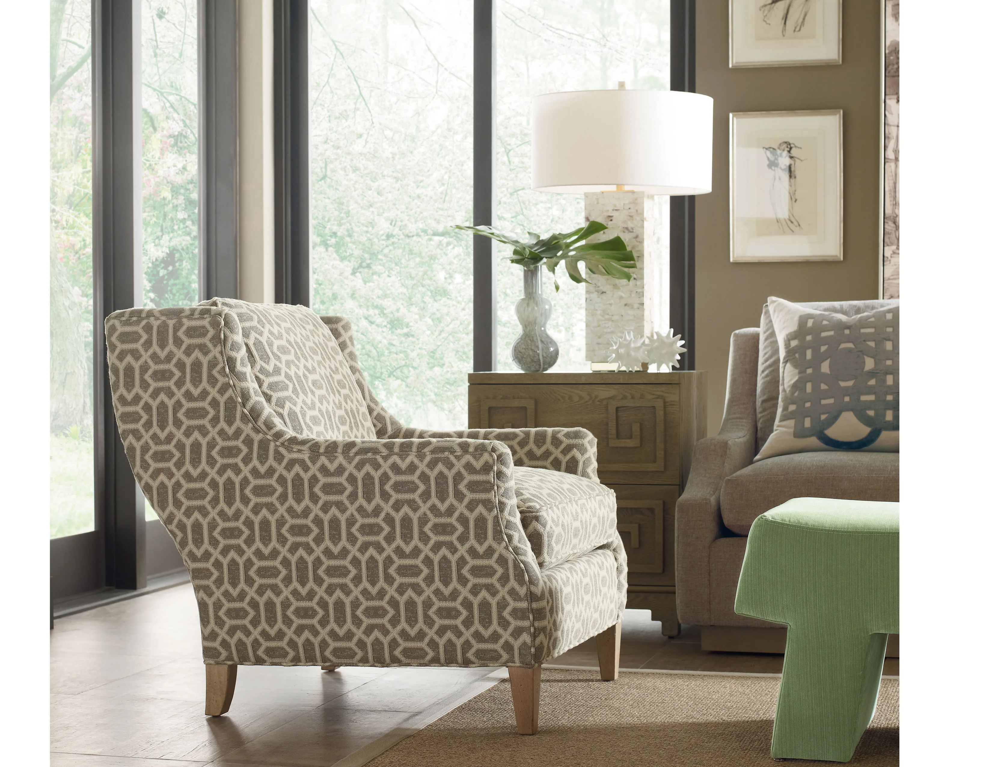 Giana Stationary Chair (+75 fabrics) 3 Giana Stationary Chair (+75 fabrics)
