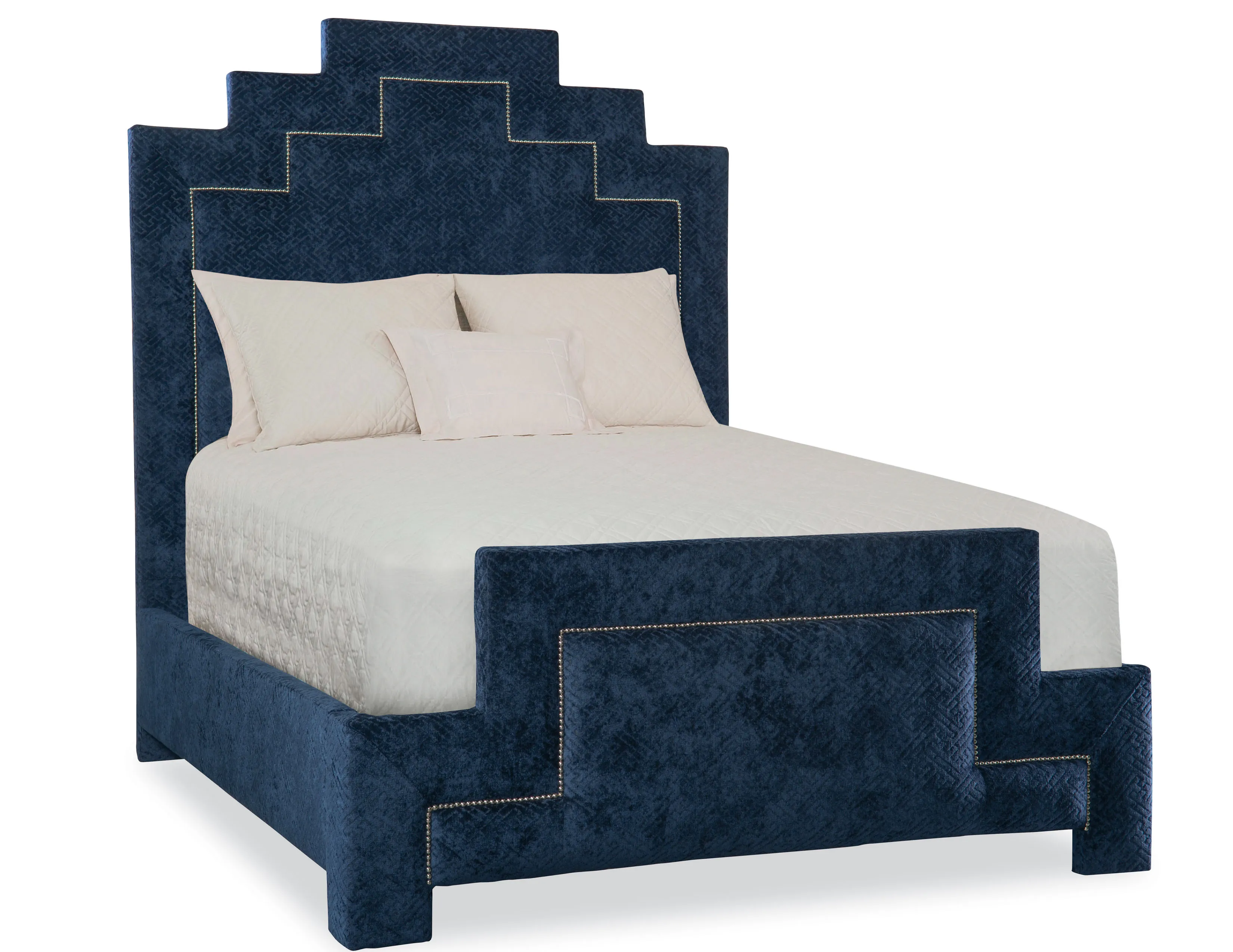 Shay Queen or King Complete Bed (Made to order fabrics) 1 Shay Queen or King Complete Bed (Made to order fabrics)