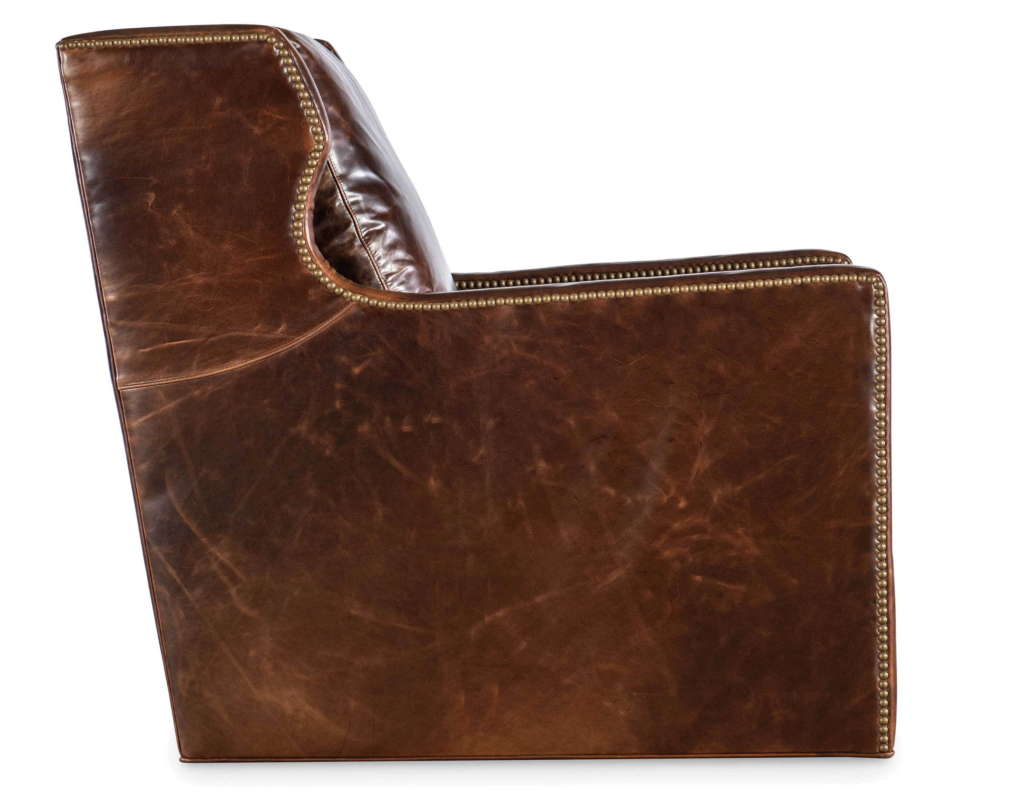 Sherwin Leather Wing Chair - Swivel Available (+45 leathers) 3 Sherwin Leather Wing Chair - Swivel Available (+45 leathers)