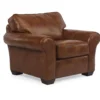 Vail Leather Stationary Chair (Leather choices)