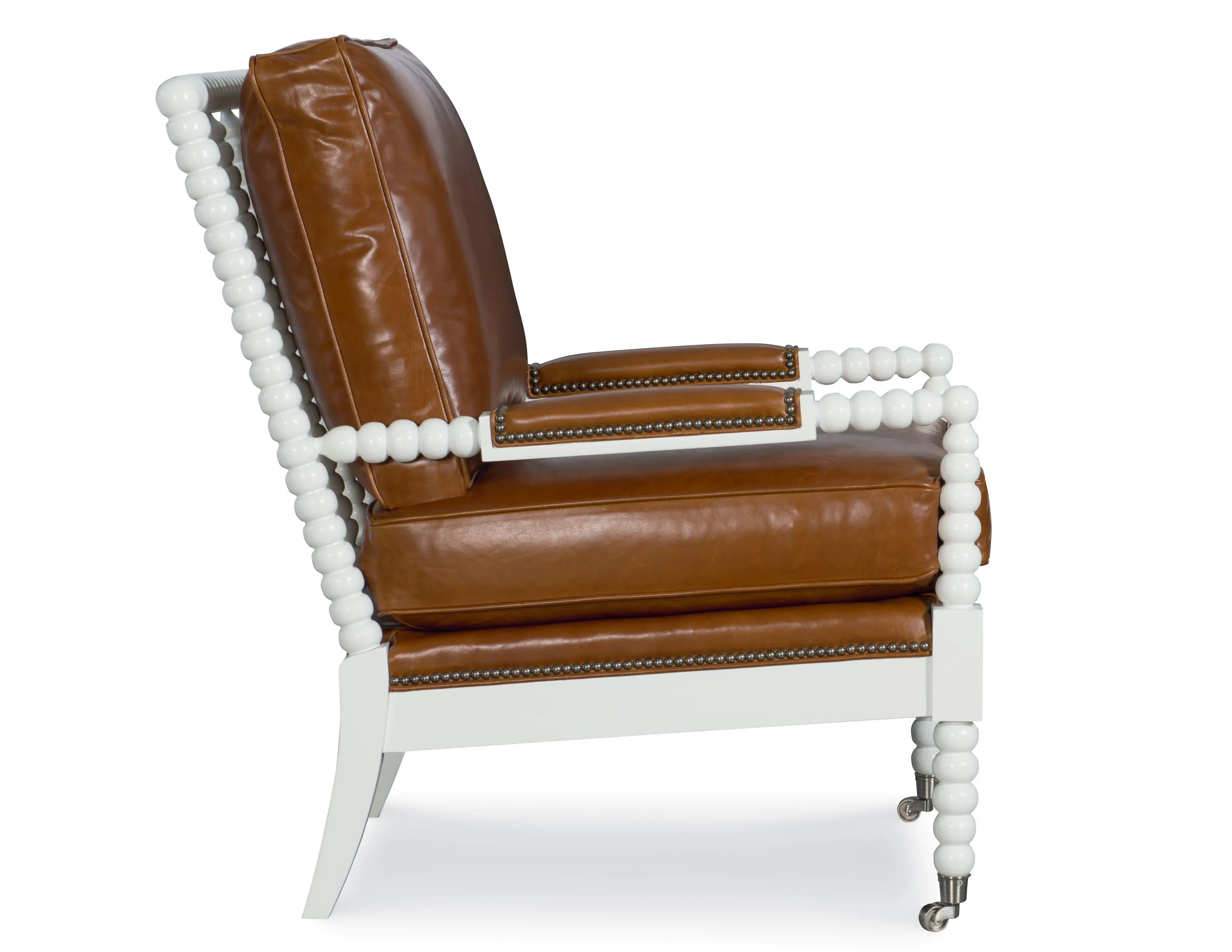 Spool Leather Chair (+45 leathers) 4 Spool Leather Chair (+45 leathers)