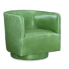 Upton Leather Swivel Chair (+45 fabrics) 13 Upton Leather Swivel Chair (+45 fabrics)