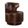 Crofton Leather Swivel Chair (+45 leathers) 12 Crofton Leather Swivel Chair (+45 leathers)