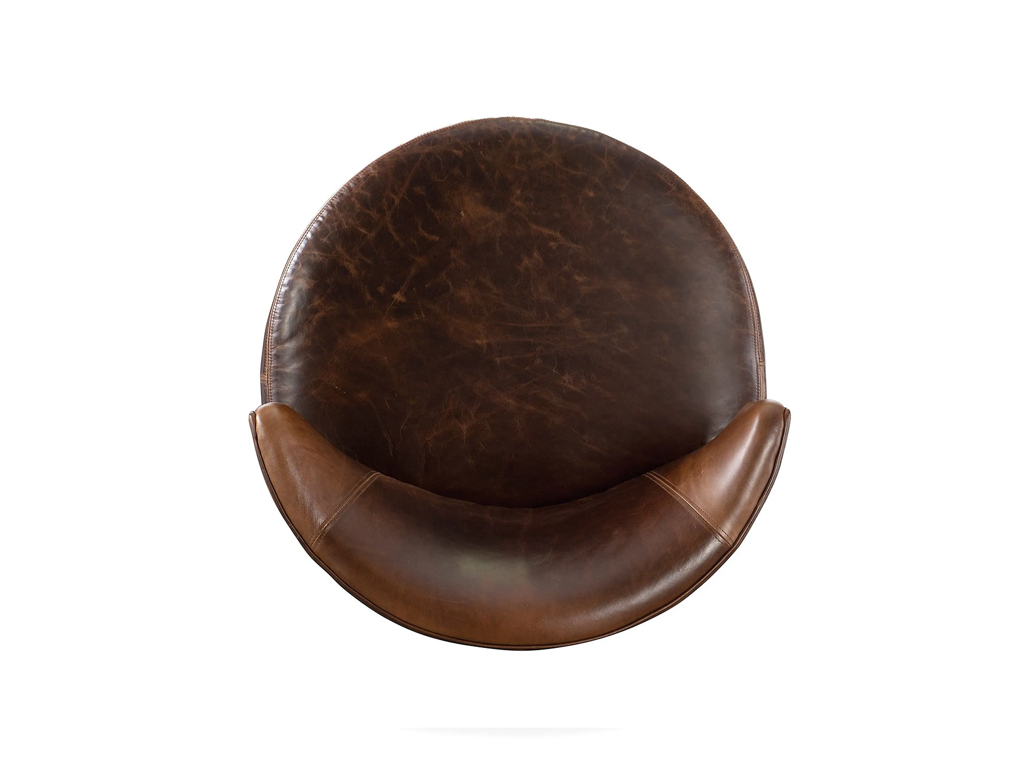 Crofton Leather Swivel Chair (+45 leathers) 3 Crofton Leather Swivel Chair (+45 leathers)