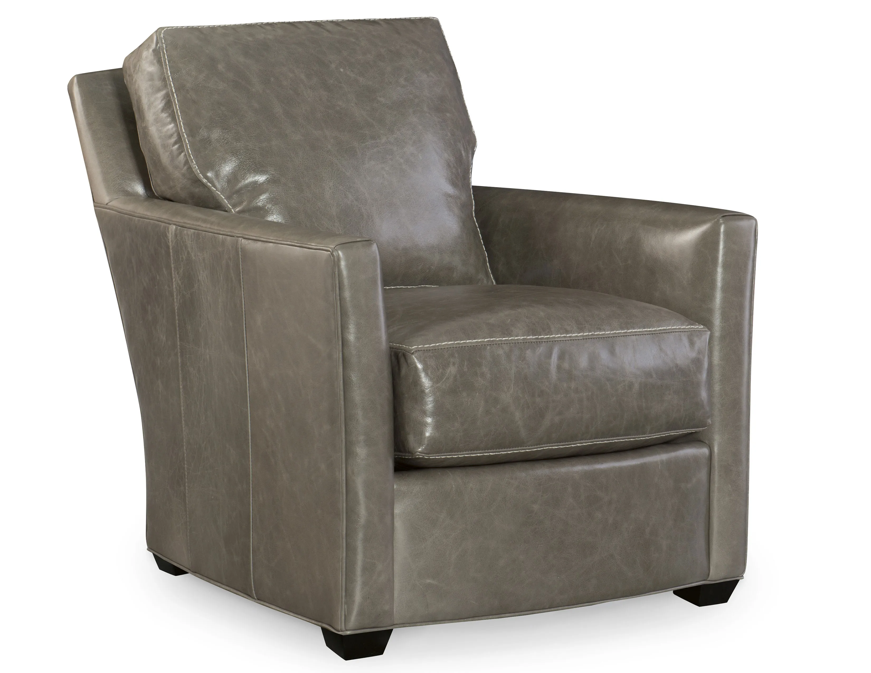 Murphey Leather Club Chair - Swivel Available (+45 leathers) 1 Murphey Leather Club Chair - Swivel Available (+45 leathers)
