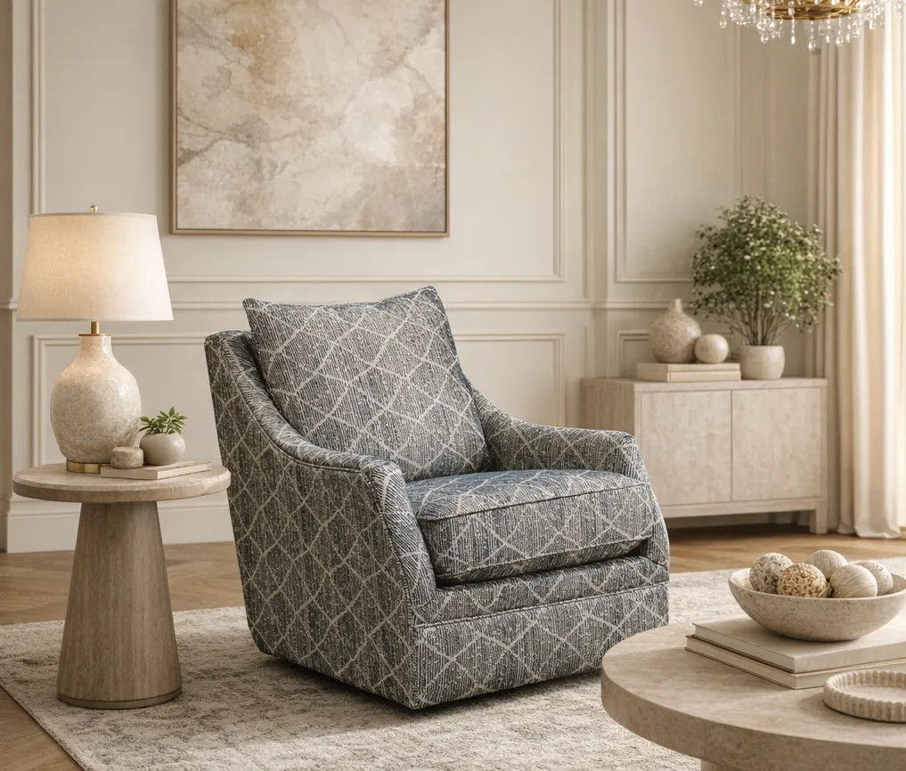 Nessa 2J00 Nursery Swivel Glider (+100 Standard and Performance Fabrics) 11 Nessa 2J00 Nursery Swivel Glider (+100 Standard and Performance Fabrics)