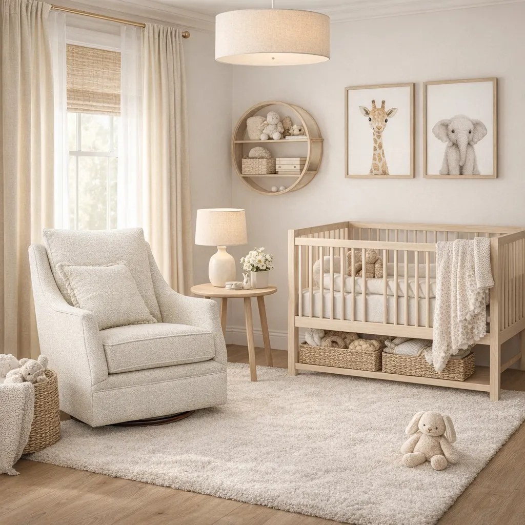 Nessa 2J00 Nursery Swivel Glider (+100 Standard and Performance Fabrics) 2 Nessa 2J00 Nursery Swivel Glider (+100 Standard and Performance Fabrics)