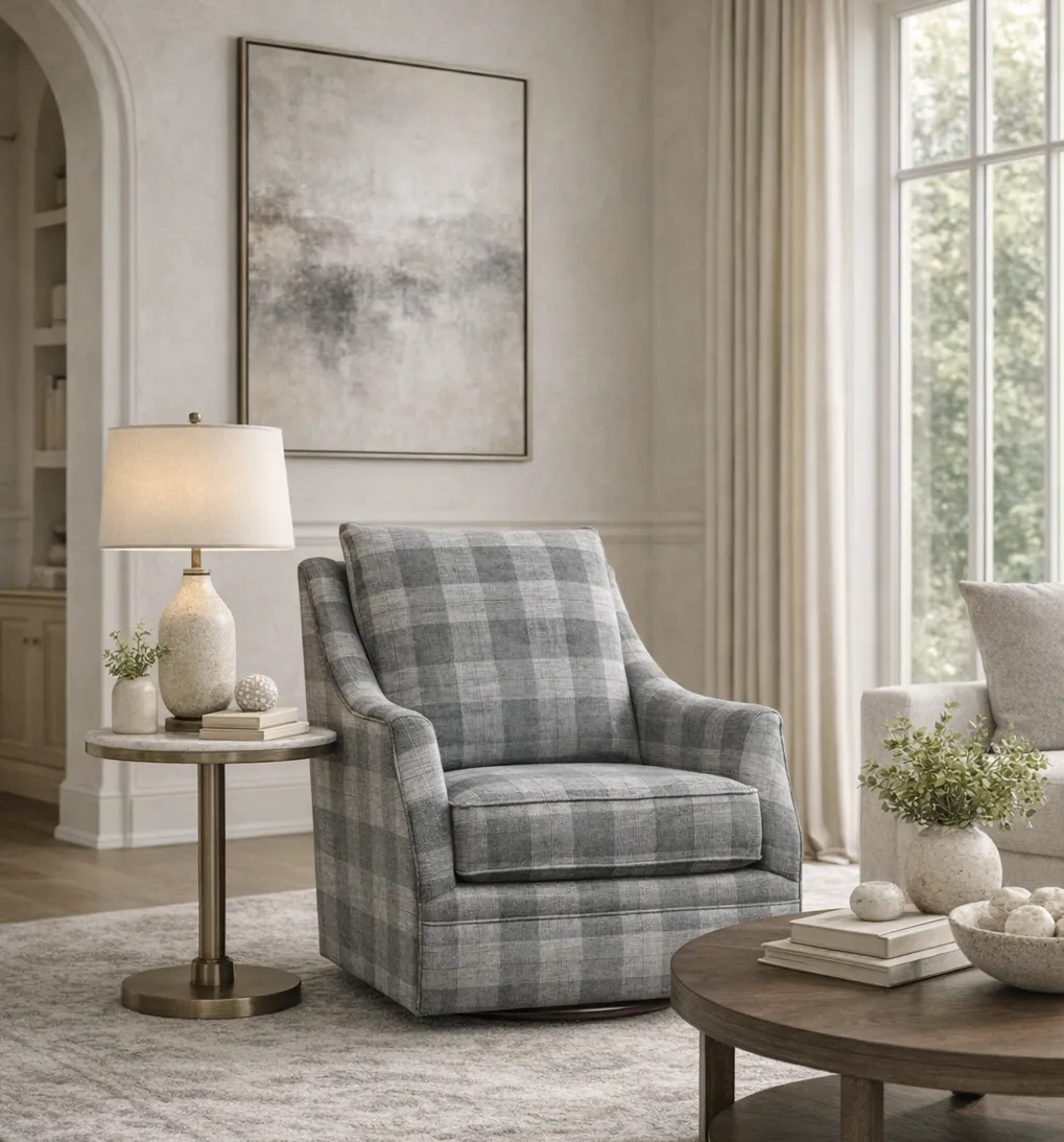 Nessa 2J00 Nursery Swivel Glider (+100 Standard and Performance Fabrics) 8 Nessa 2J00 Nursery Swivel Glider (+100 Standard and Performance Fabrics)