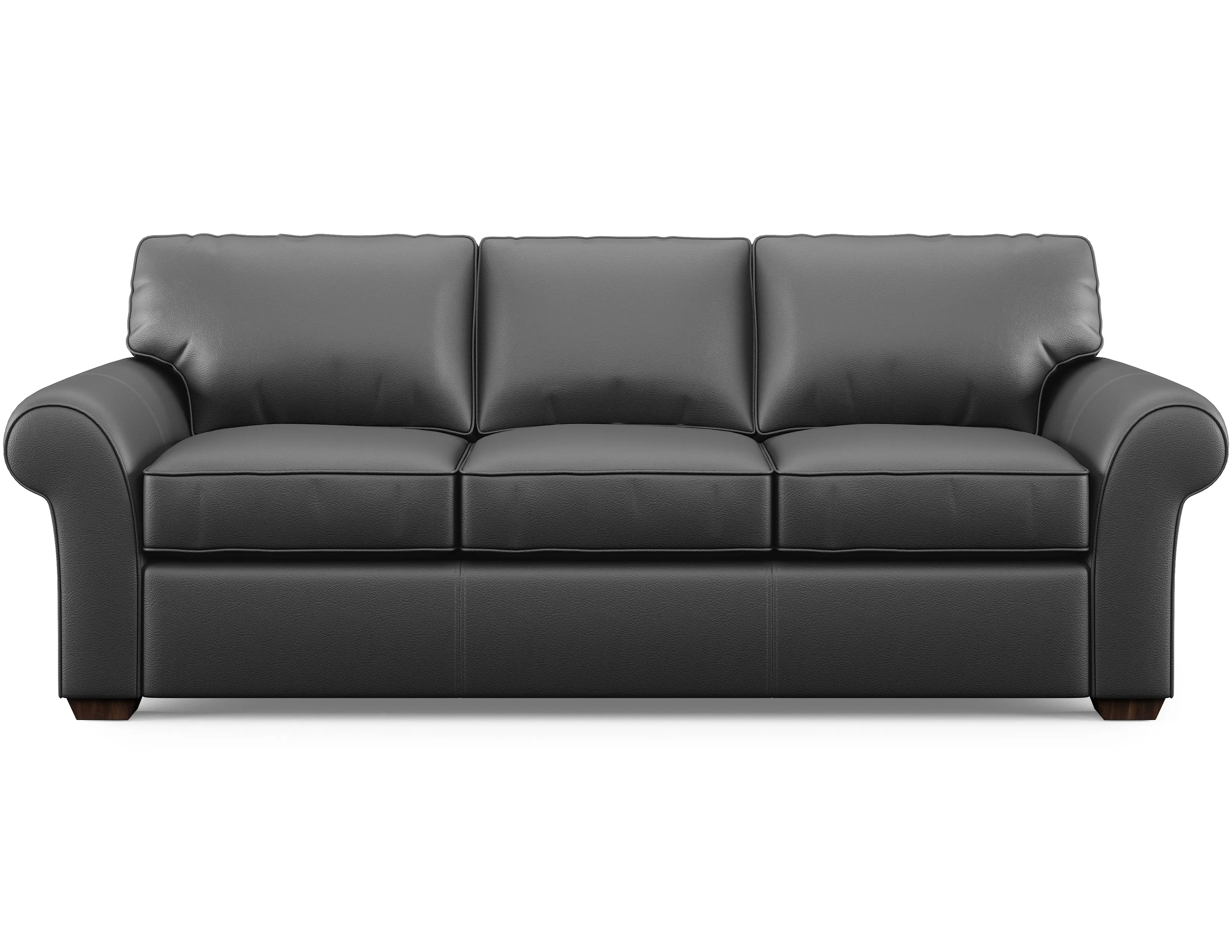 Vail Leather Stationary Sofa (Leather colors) 1 Vail Leather Stationary Sofa (Leather colors)