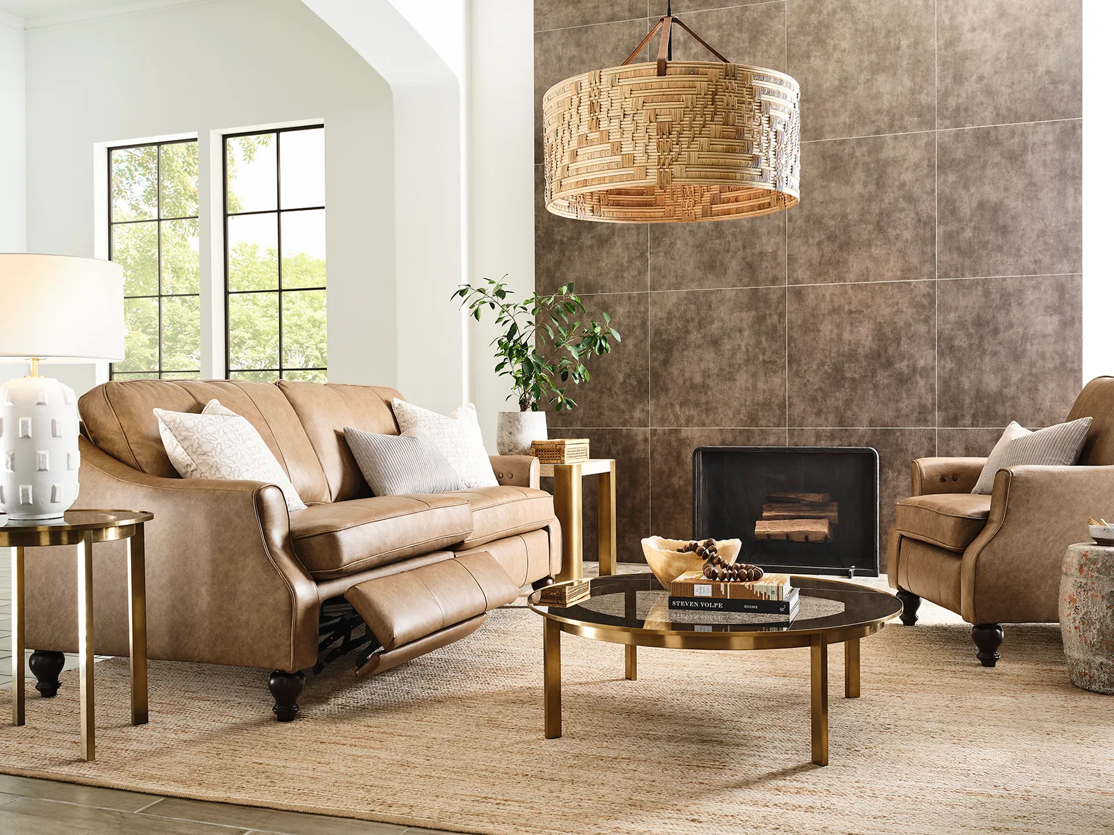 Adeline Leather Incliner Chair (+40 leathers) 15 Adeline Leather Incliner Chair (+40 leathers)