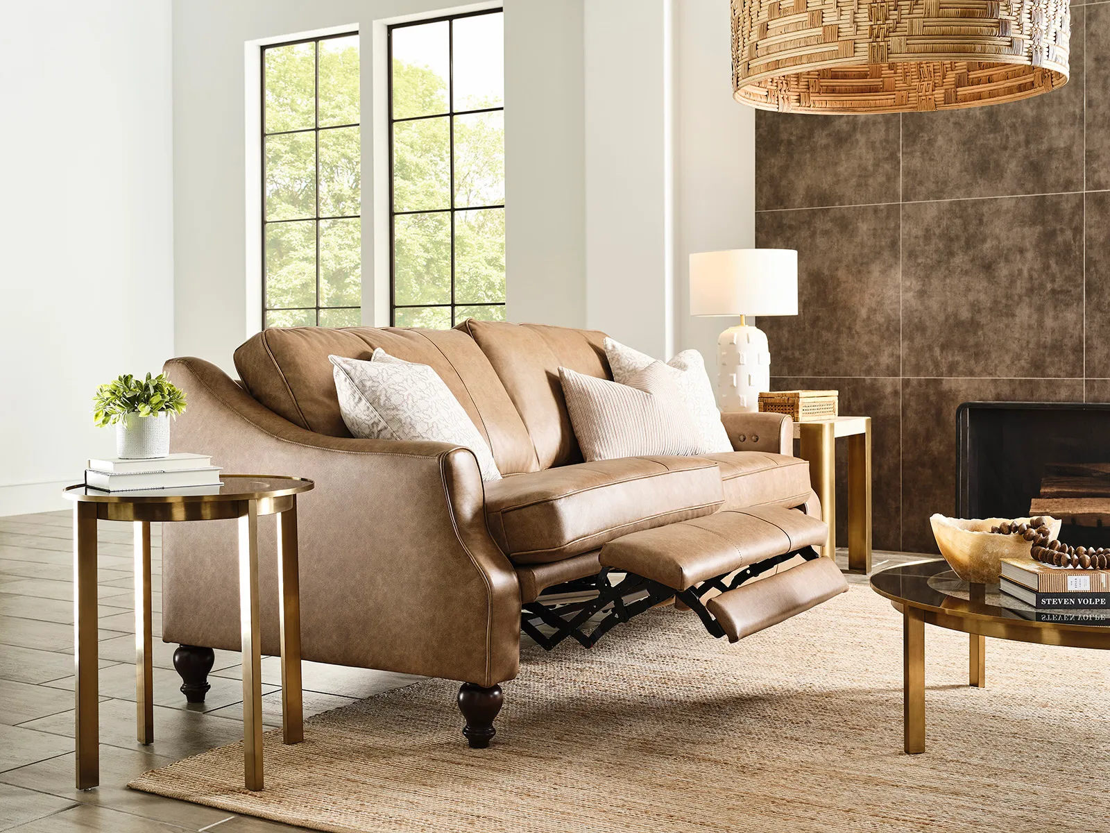 Adeline Leather Incliner Chair (+40 leathers) 17 Adeline Leather Incliner Chair (+40 leathers)