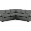 Vail Leather Stationary Sectional (Leather choices)