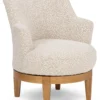 Ronan 360-degree Swivel Chair (+100 fabrics) 3 wood finishes 28 Ronan 360-degree Swivel Chair (+100 fabrics) 3 wood finishes