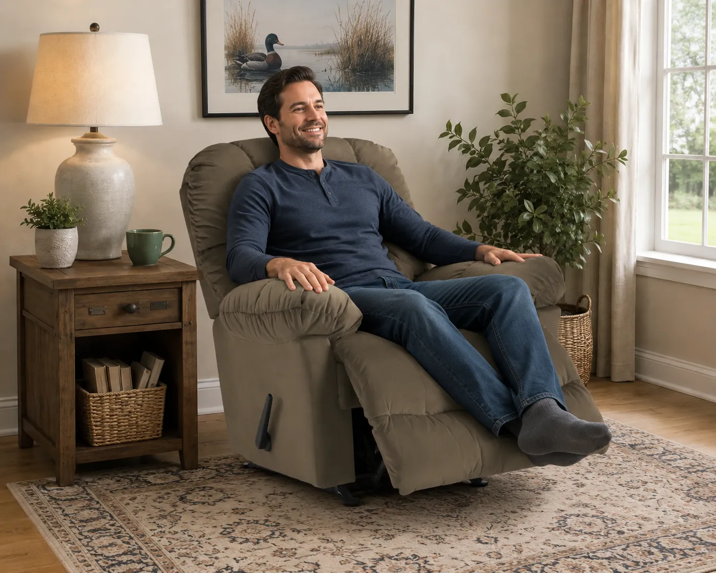 Butler Recliner (+100 fabrics) 3 mechanisms 7 Butler Recliner (+100 fabrics) 3 mechanisms