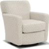🌙 Caroly Nursery Swivel Glider Chair (+90 performance fabrics)
