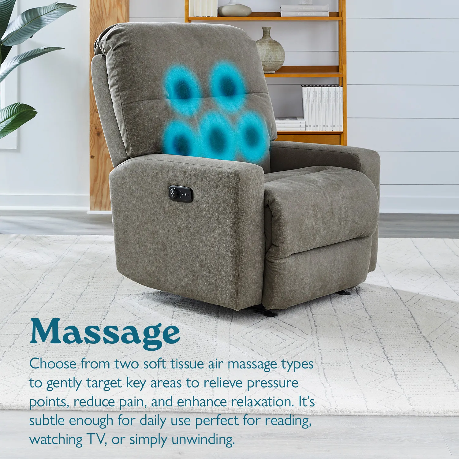 🌙 Maverly Nursery Swivel Glider Recliner with Heat & Massage (+90 performance fabrics) 10 🌙 Maverly Nursery Swivel Glider Recliner with Heat & Massage (+90 performance fabrics)