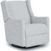 🌙 Lillian Nursery Swivel Glider Recliner (+90 performance fabrics)