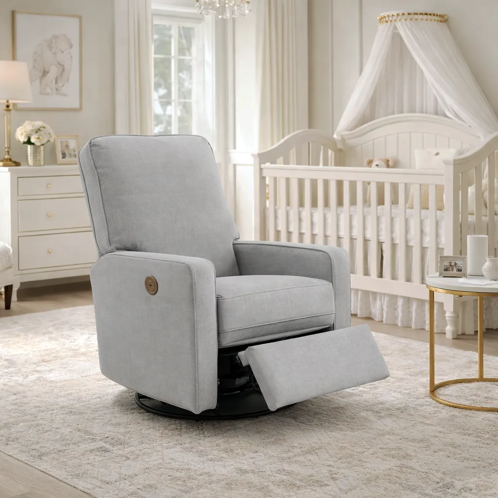 🌙 Bilana Nursery Swivel Glider Recliner (+90 performance fabrics) 15 🌙 Bilana Nursery Swivel Glider Recliner (+90 performance fabrics)