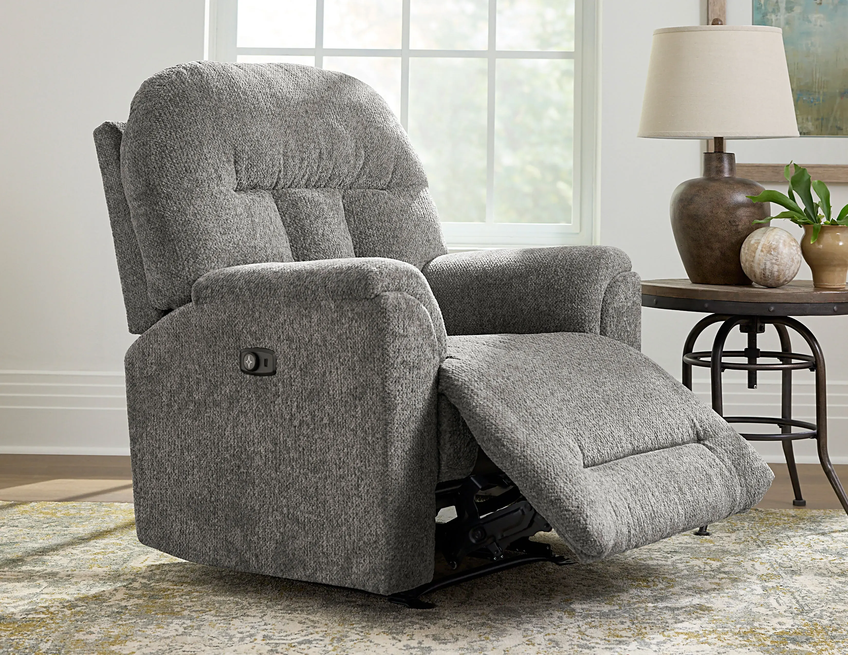 Suitably BeCozzi Triple Power Recliner w/Heat & Massage (+100 fabrics) 10 Suitably BeCozzi Triple Power Recliner w/Heat & Massage (+100 fabrics)