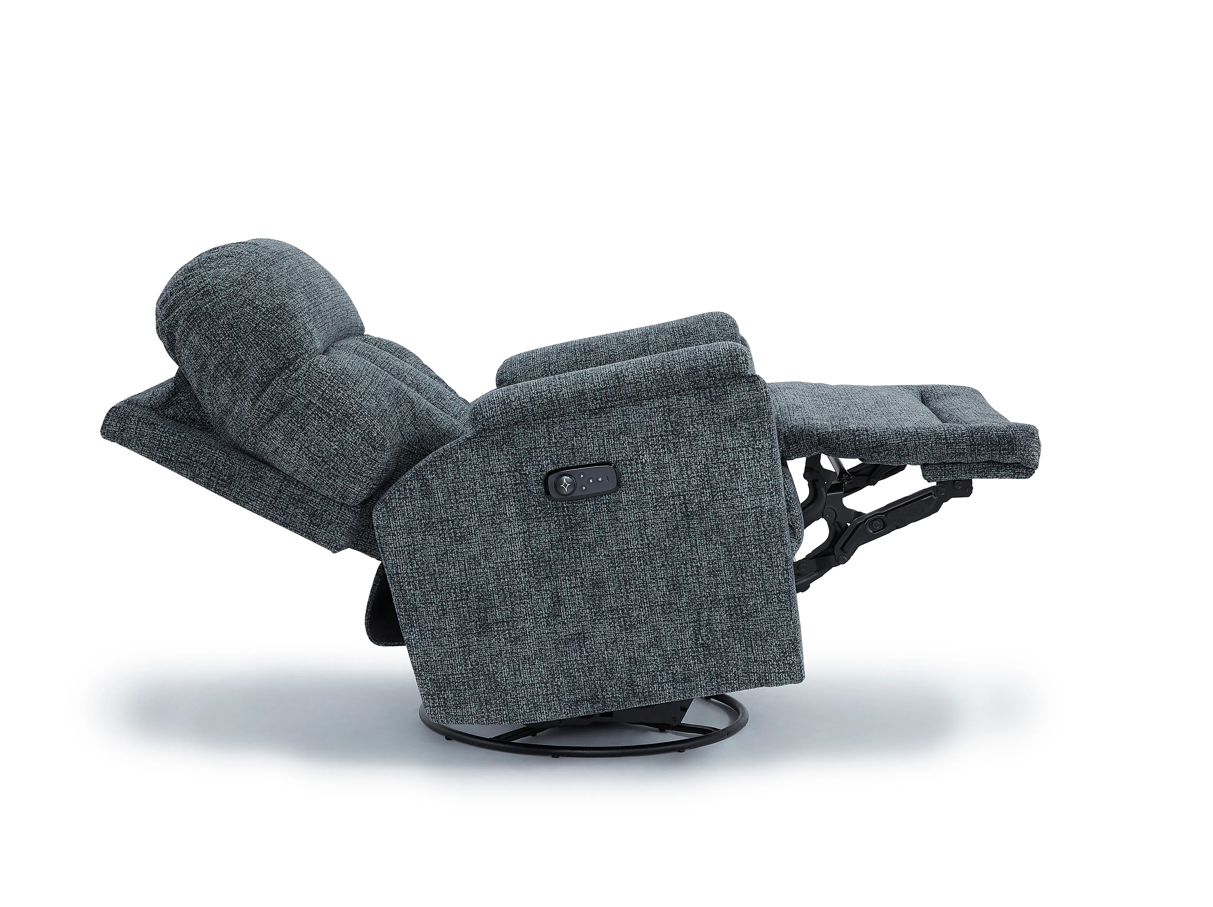 Suitably BeCozzi Triple Power Recliner w/Heat & Massage (Swivel Available) 4 Suitably BeCozzi Triple Power Recliner w/Heat & Massage (Swivel Available)