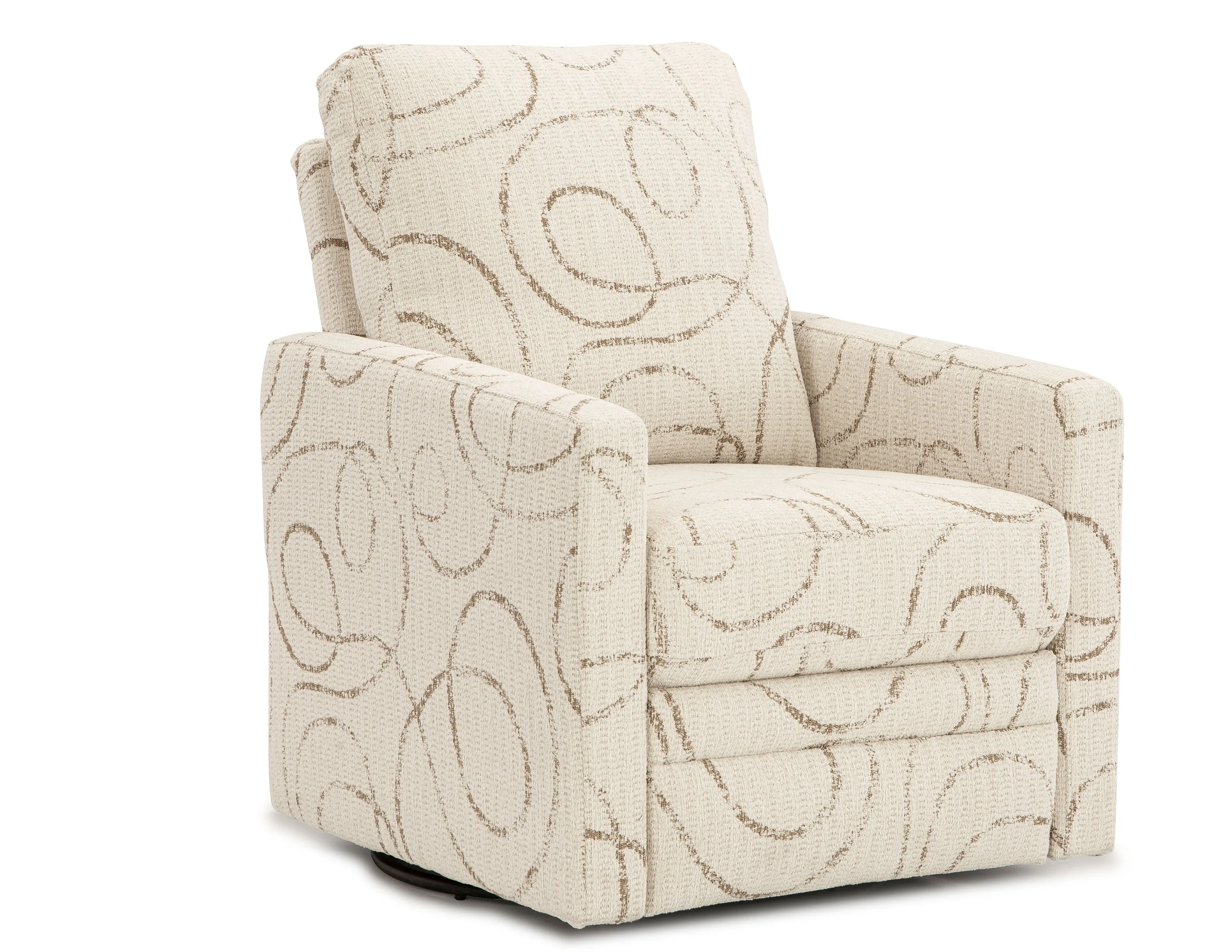 Giana Swivel Barrel Back Recliner (+200 fabrics) 1 Giana Swivel Barrel Back Recliner (+200 fabrics)
