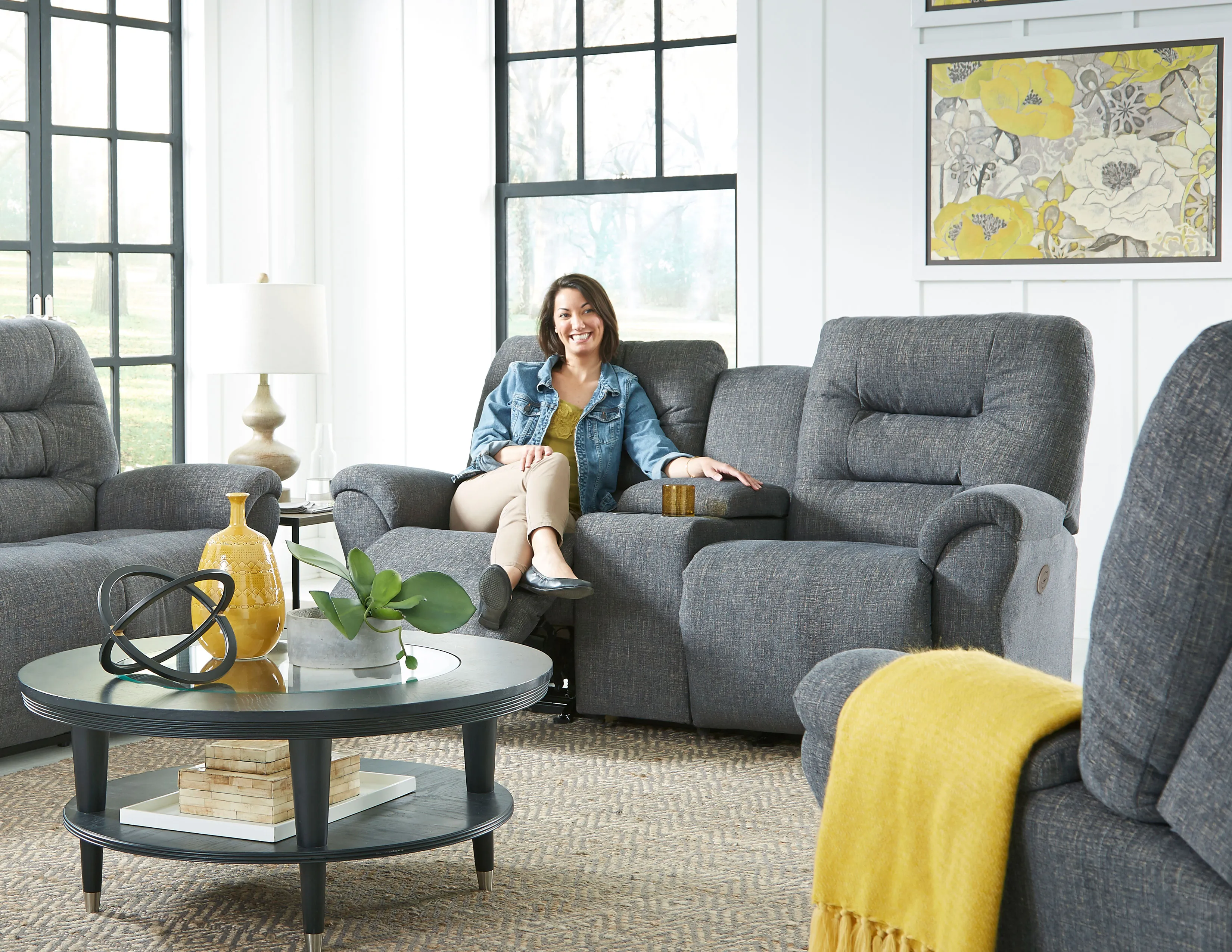 Unity Double Reclining Sofa (+100 fabrics) 85" 6 Unity Double Reclining Sofa (+100 fabrics) 85"