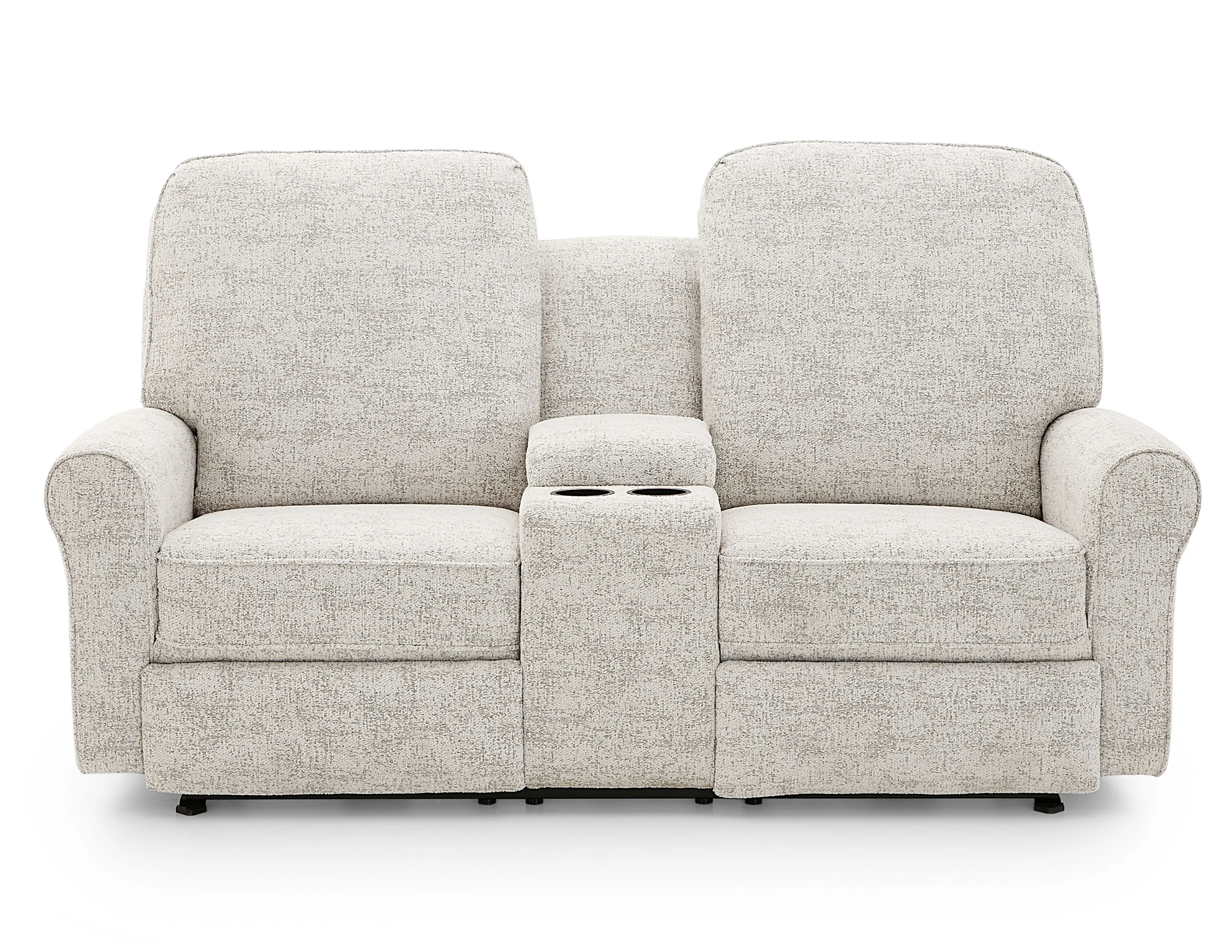 Josey Double Reclining Console Loveseat (+100 fabrics) 1 Josey Double Reclining Console Loveseat (+100 fabrics)